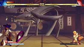 スト５：道場オブジェクト「クジラ」(SFV Dojo Whale)