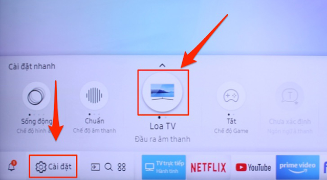 Hướng dẫn cách kết nối loa Bluetooth với tivi Samsung