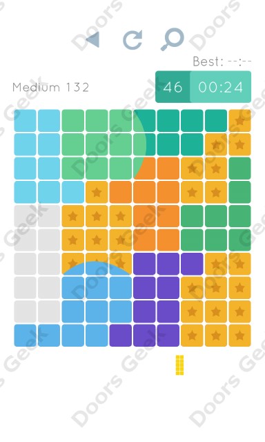 Cheats, Walkthrough for Blocks and Shapes Medium Level 132