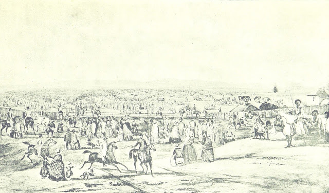The Turning of the Turf of the First Australian Railway - Sydney 3 July 1850