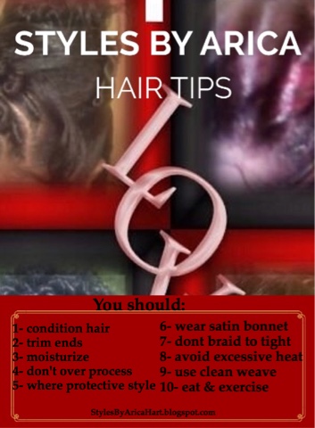 Haircare tips, hair tips on a beauty blog,