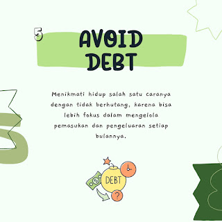 Avoid debt