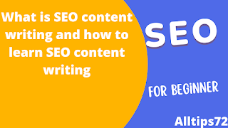 how to learn SEO content writing