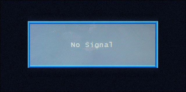حل مشكلة ظهور رسالة No Signal على الشاشة بعد فتح الكمبيوتر