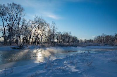 Winter Sunrise, Chatfield State Park