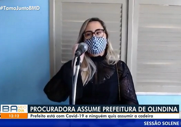 Procuradora de Olindina(BA) é nomeada prefeita interina após cidade ficar sem gestor por cerca de 15 dias