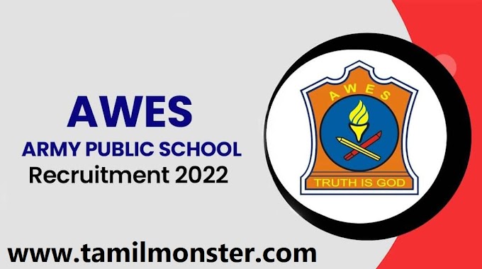   AWES Recruitment  Detail 2022–  Apply Online for PGT, TGT openings Online @ awesindia.com -  tamilmonster.com