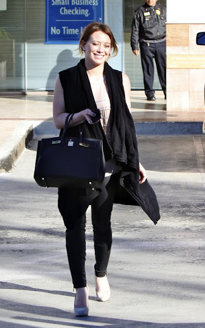 Hilary Duff out in Studio City