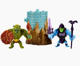 Masters of the Universe Minis 2 Pack #2 by Mattel - Moss Man & Battle Armor Skeletor