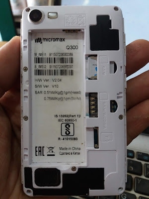 MICROMAX Q300 FLASH FILE FIRMWARE SPD 5.1 LOGO & DEAD FIX STOCK ROM 100% TESTED