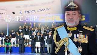 Piala AFC: Sultan Johor derma RM1 juta