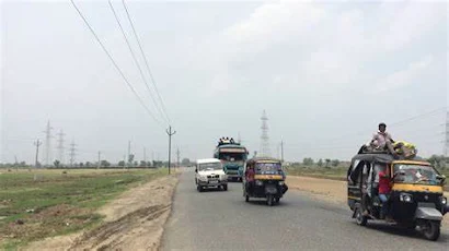 インドの道路の写真