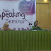 Public Speaking PPG SM-3T UNP, " Genggam Dunia Melalui Seni Berbicara".