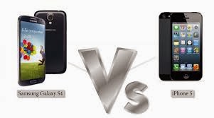 Galaxy S4 Vs Iphone 5S Specification