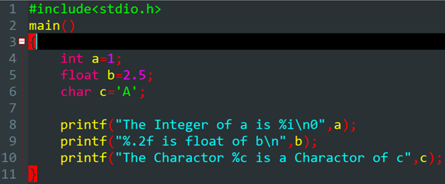 C Programming  Data Type and Variable