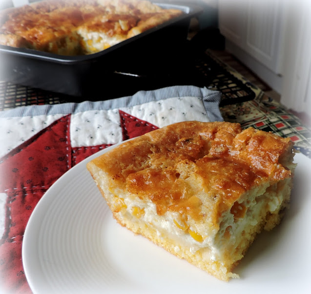 Custard Filled Corn Bread