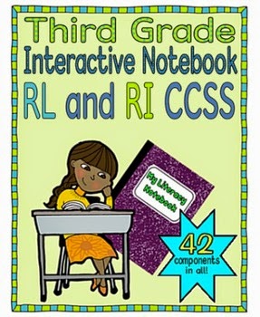  Interactive Notebook, Third Grade---Crockett's Classroom