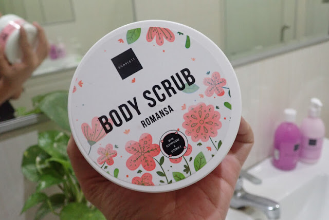 body scrub romansa scarlett whitening