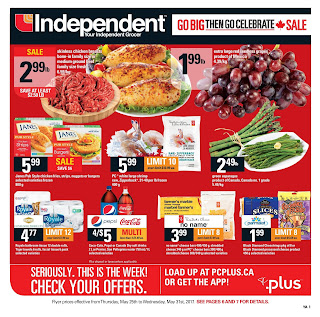 Independent Grocer Atlantic Flyer Valid May 25 to 31, 2017