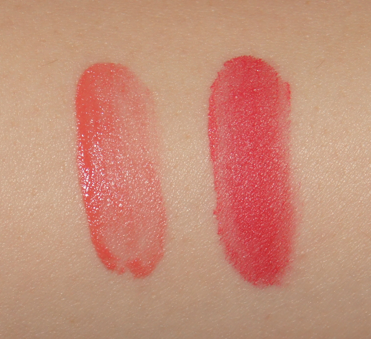 becca beach tint cheeks lips guava dragon fruit swatch