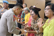 Keluarga Besar Polresta Deli Serdang Laksanakan Ibadah memperingati Hari  Paskah dan Salurkan Tali Asih