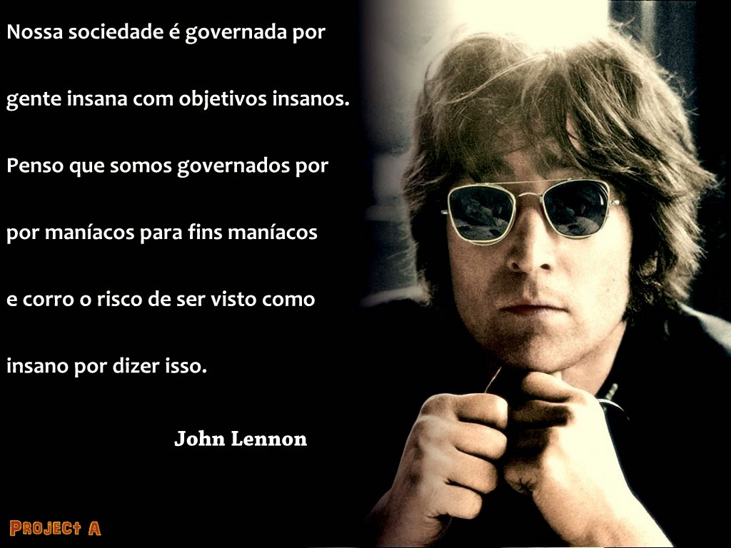 9 Frases de John Lennon que v£o mudar sua Vida