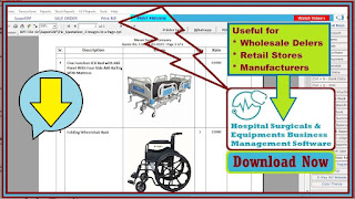 Billing Inventory Accounting Software with Barocde for Surgical Products Delers Busy Gofrugal Marg