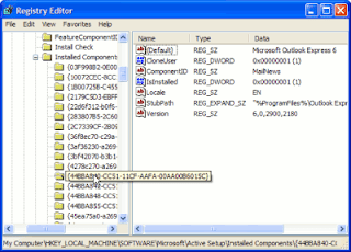 registry editor