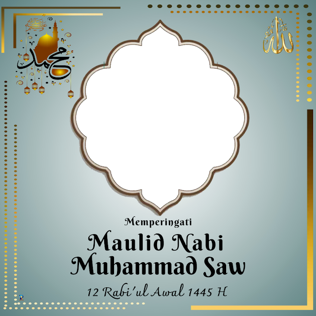 link Twibon Maulid Nabi Muhammad SAW 12 Robiul Awal 1445 H / 2023 M