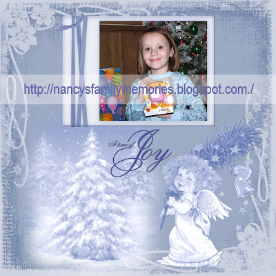 http://nancysmemoriesandscraps.blogspot.com/2009/12/blue-angel-quick-page.html