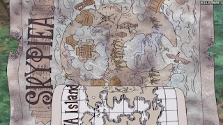 ワンピース アニメ 空島 スカイピア 166話 スカイピア 地図 | ONE PIECE Episode 166 Skypiea