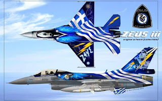 NUOVA COLORAZIONE PER L'F-16 "ZEUS" DEMO TEAM GRECO