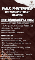 Walk In Interview at MacKenzie Coffee Surabaya September 2020