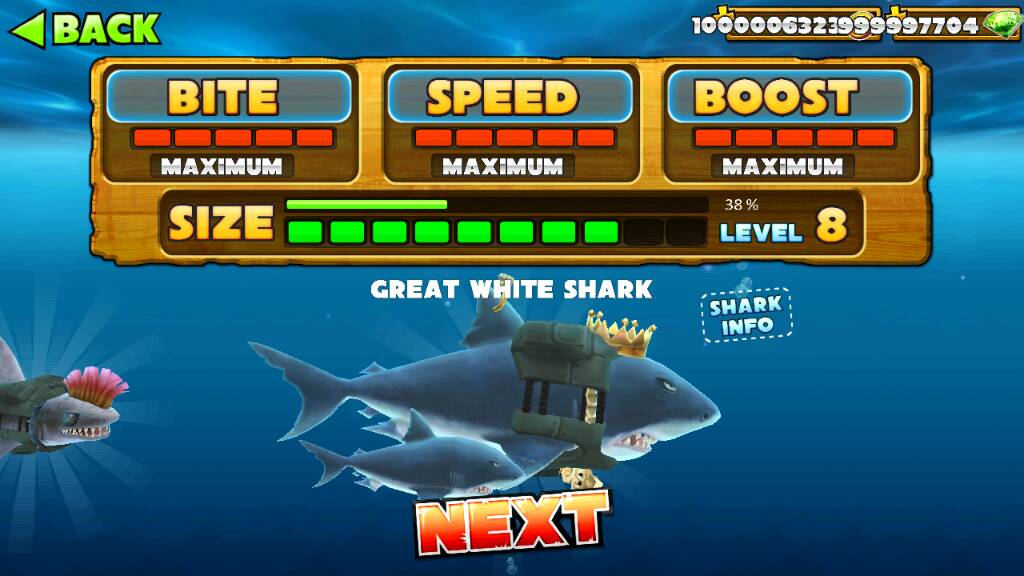 (Terbaru) Cheat Hungry Shark Evolution Mod Apk Tanpa Root ~ Namatin