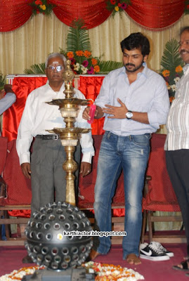 Actor Karthi at New Association Inauguration stills