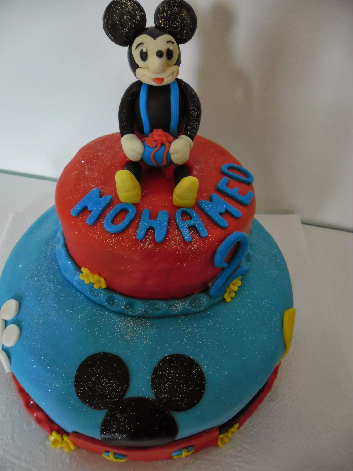 Gateaux D Aline Gateau D Anniversaire Mickey Mouse