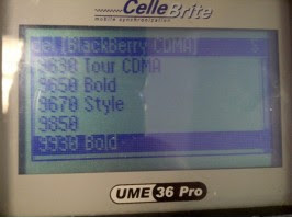 BlackBerry Bold 9930 and BlackBerry Torch 9850 Are Included in CelleBrite System