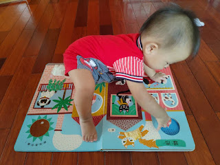 親子共讀是很好的親子活動,從小寶寶出生就可以開始唸書給小baby聽給他們足夠的五感刺激.挑選寶寶共讀書單很多親手父母不知道哪邊有推薦童書,推薦這套0-3歲幼兒認知啟蒙書,除了視覺觸覺,內頁配合內容有不同驚喜,很特別的超大本硬頁童書摸摸看！我的超大啟萌書和摸摸看！我的超大啟萌書：繽紛世界篇（三民出版）