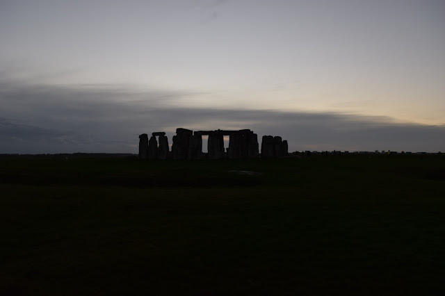 stonehenge evening sunset