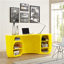 Modern Yellow Office Desk