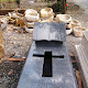 Makam Granit Kristen | Model Kuburan Kristen Minimalis | Model Makam Kristen