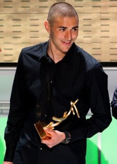 Karim Benzema wins French Ligue 1 Player of the Year