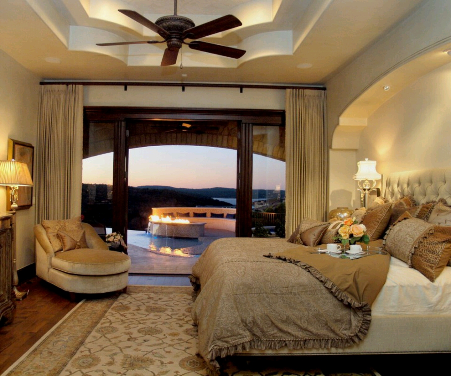 Modern bedrooms designs ceiling designs ideas.