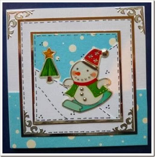 Poundland Christmas stickers card Poundland Christmas stickers card