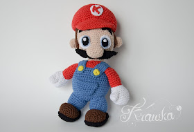 Krawka: Mario brothers - game nintendo inspired crochet plush amigurumi pattern by Krawka