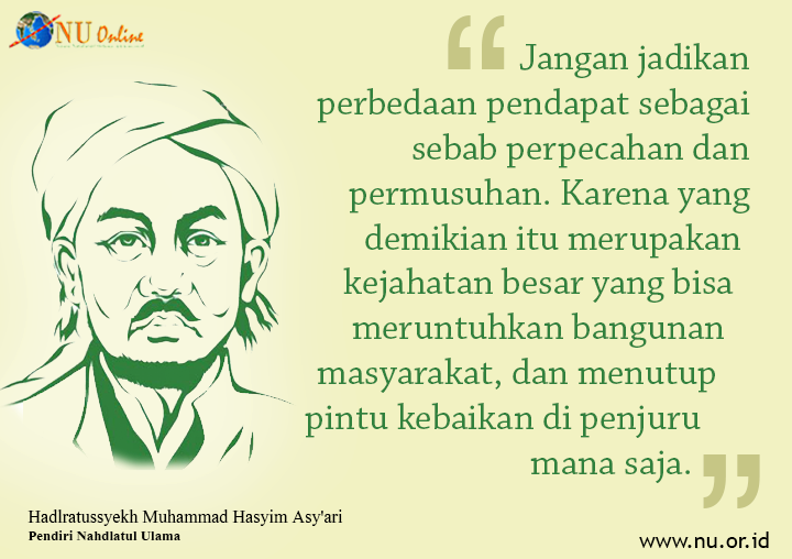 Kata Mutiara Hadlratussyekh Muhammad Hasyim Asy'ari 