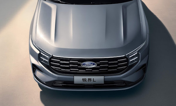 Novo Ford Edge 2024 com 7 lugares é lançado na China - fotos