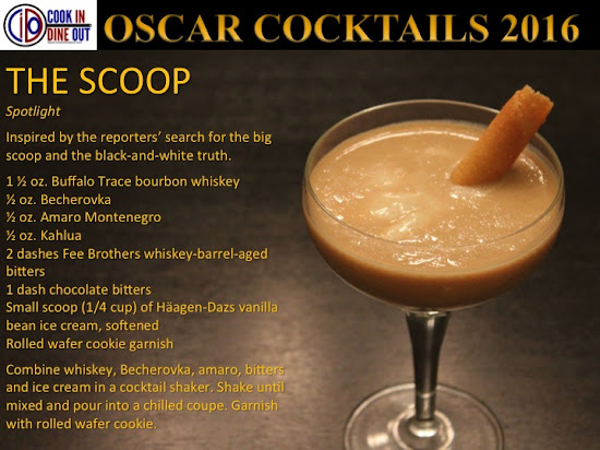 Oscar Cocktails 2016 Spotlight The Scoop