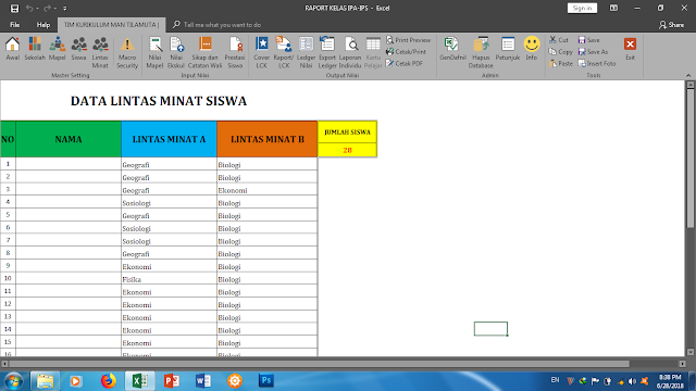 Aplikasi Raport K13 MA/SMA Terbaru Update Lengkap