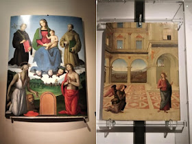 Pala Tezi e Annunciazione del Perugino